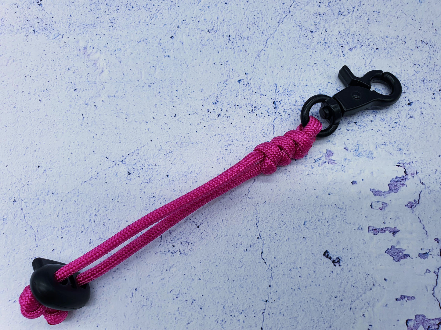 Kotbeutelhalter mit Scherenkarabiner