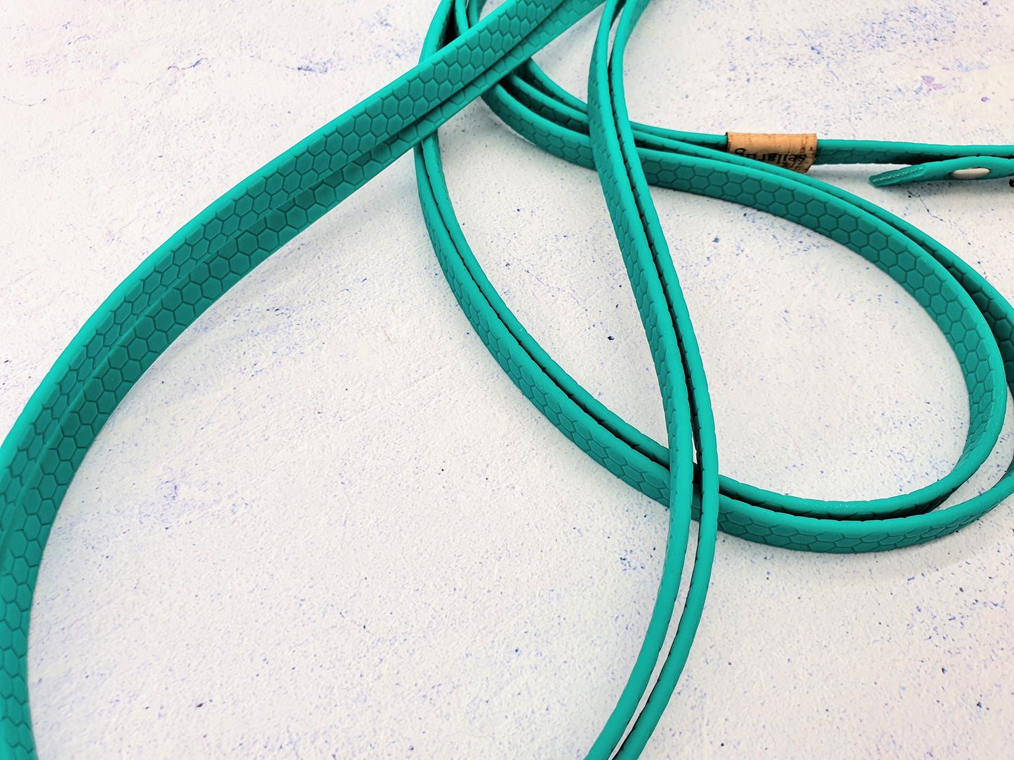 Schleppleine aus 10mm Hexa Gurtband für Welpen und kleine Hunde