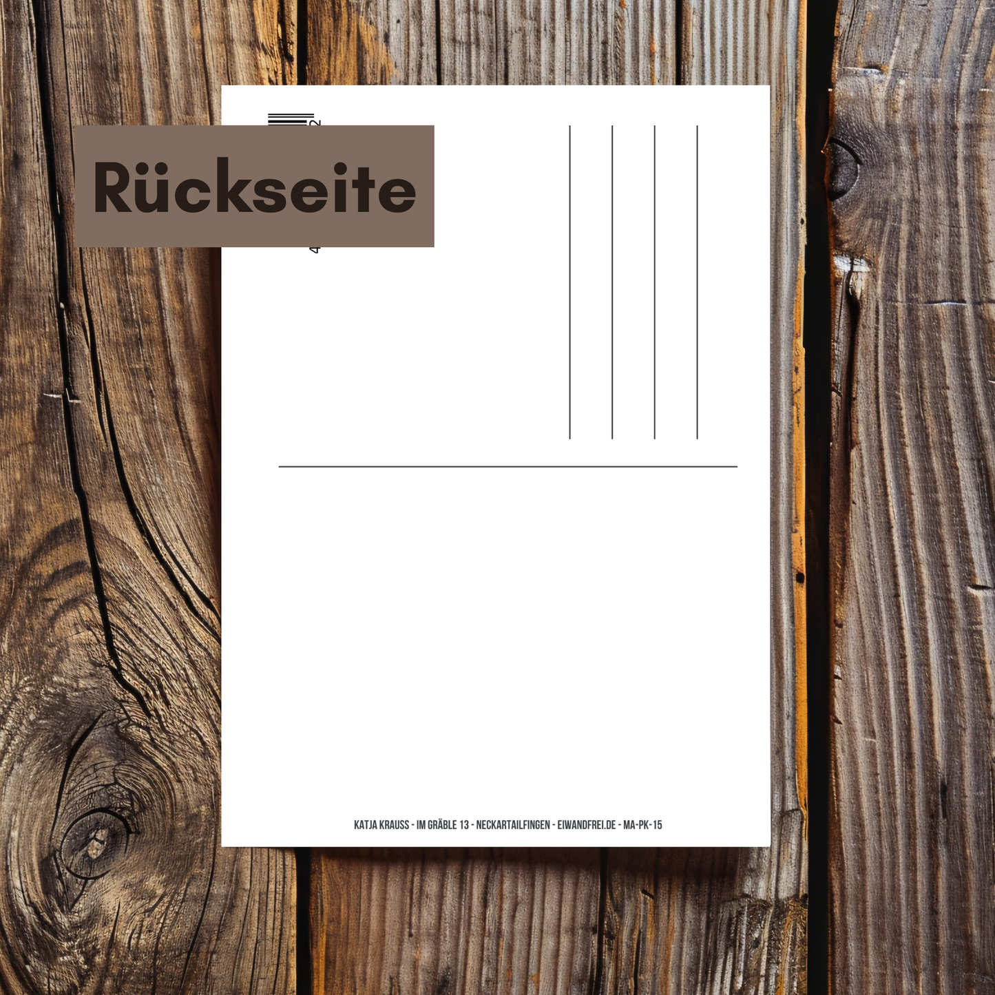 Bevor der Frosch: NOI! Auf gar koin Fall - Schwäbische Postkarte A6